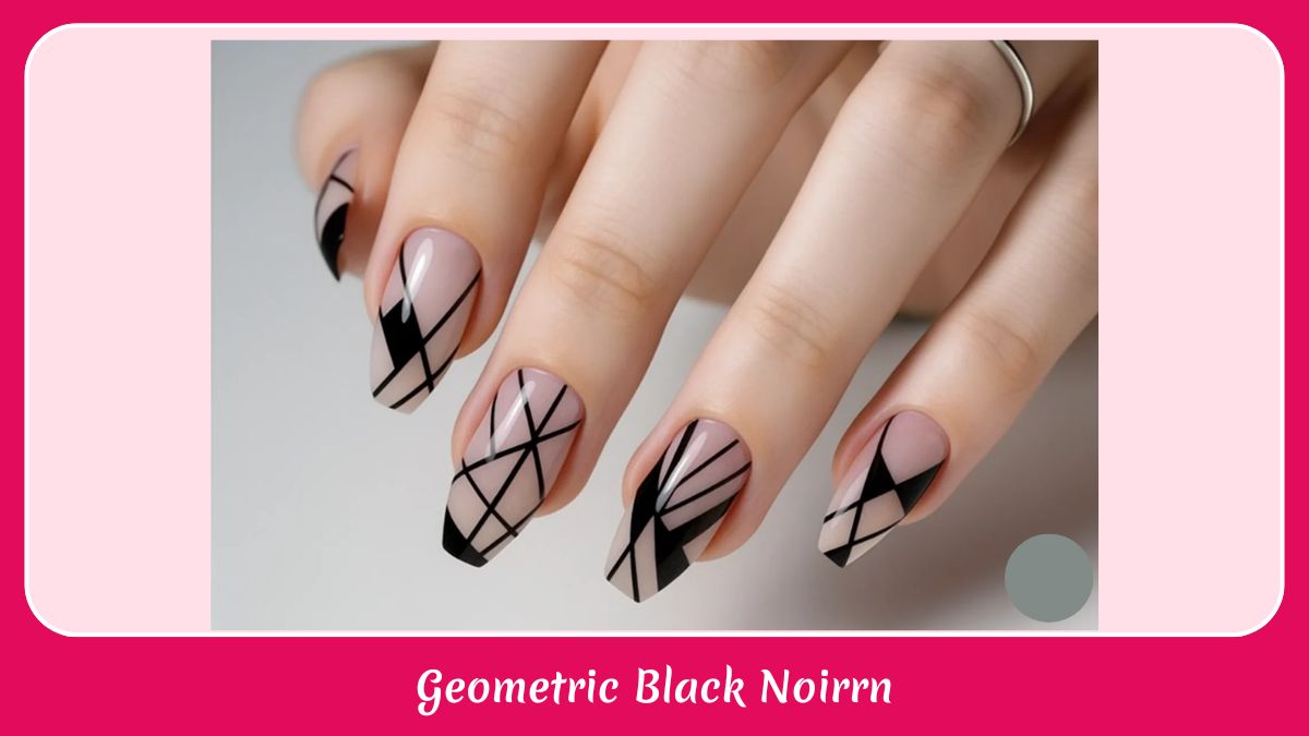 Geometric Black Noir