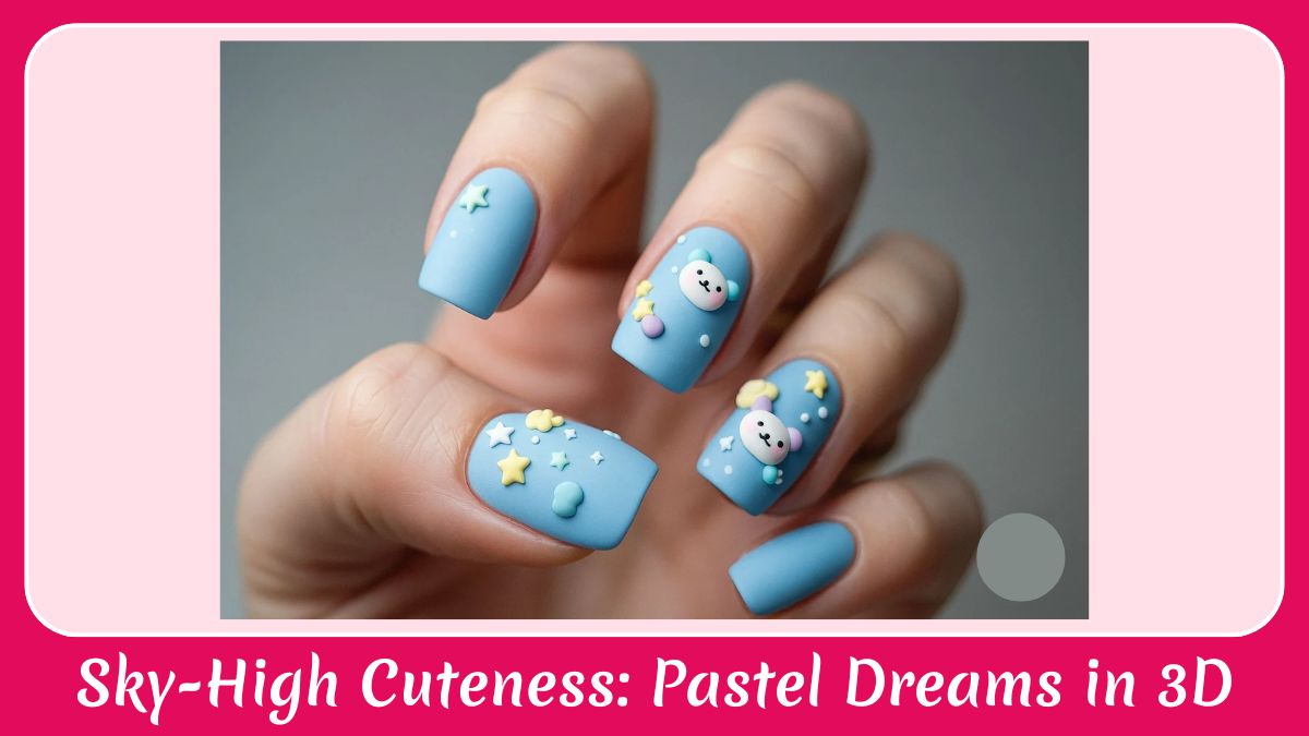 Sky-High Cuteness Pastel Dreams in 3D