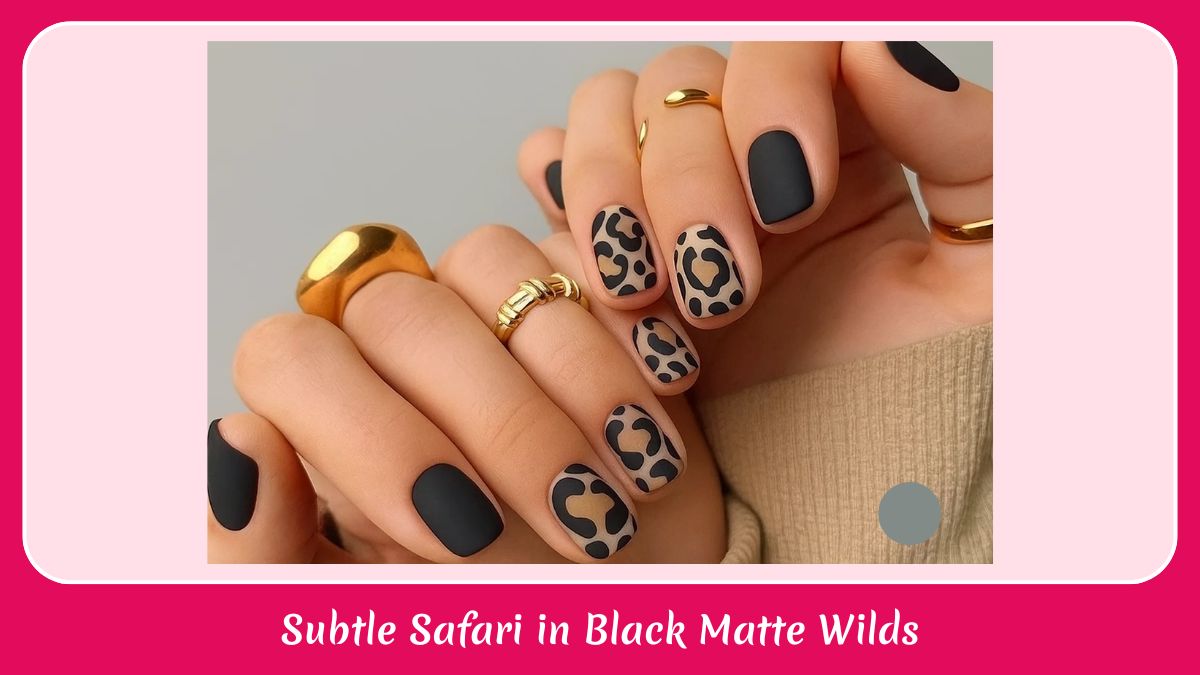 Subtle Safari in Black Matte Wilds