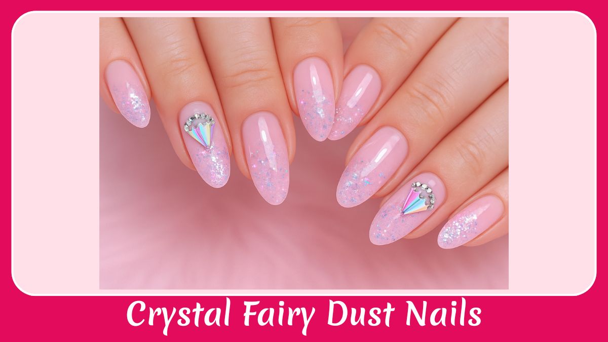 Crystal Fairy Dust Nails