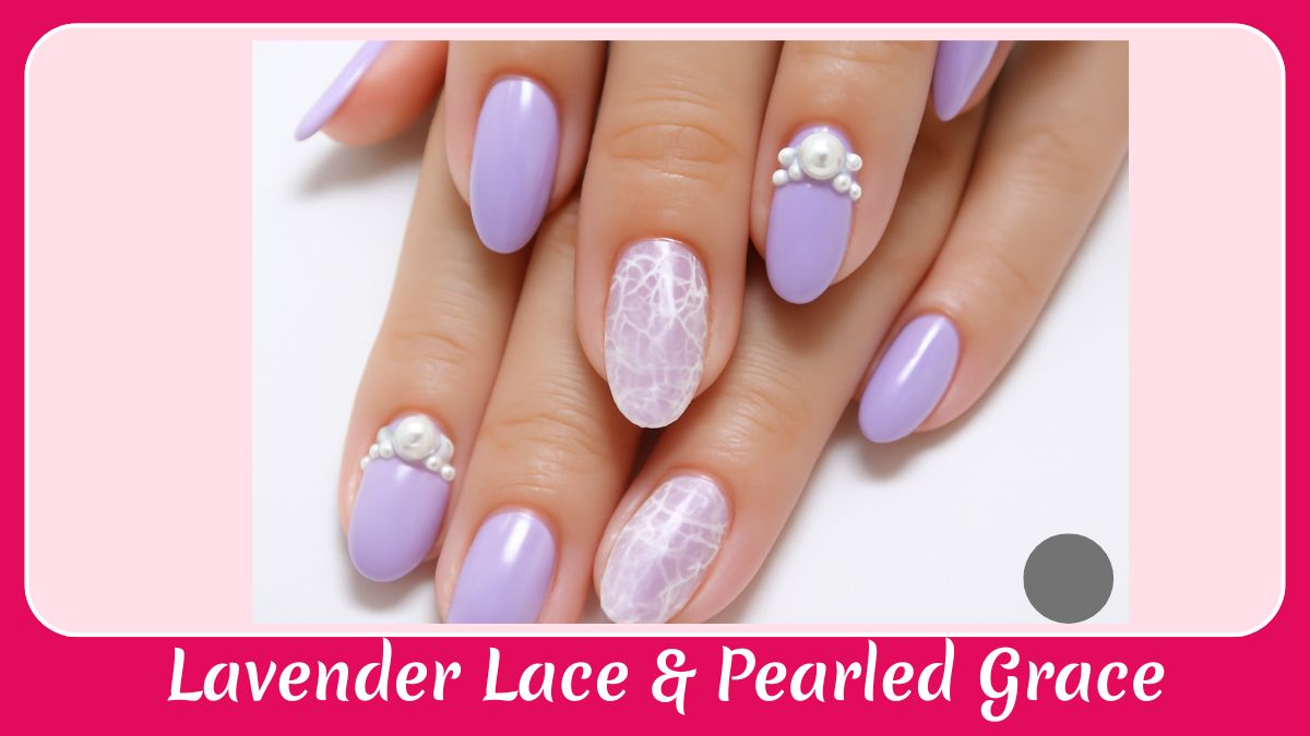 Lavender Lace & Pearled Grace