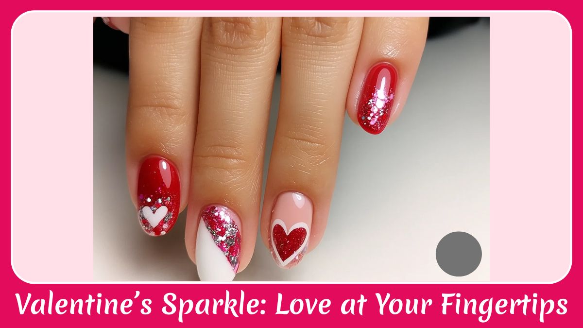 Valentine’s Sparkle Love at Your Fingertips