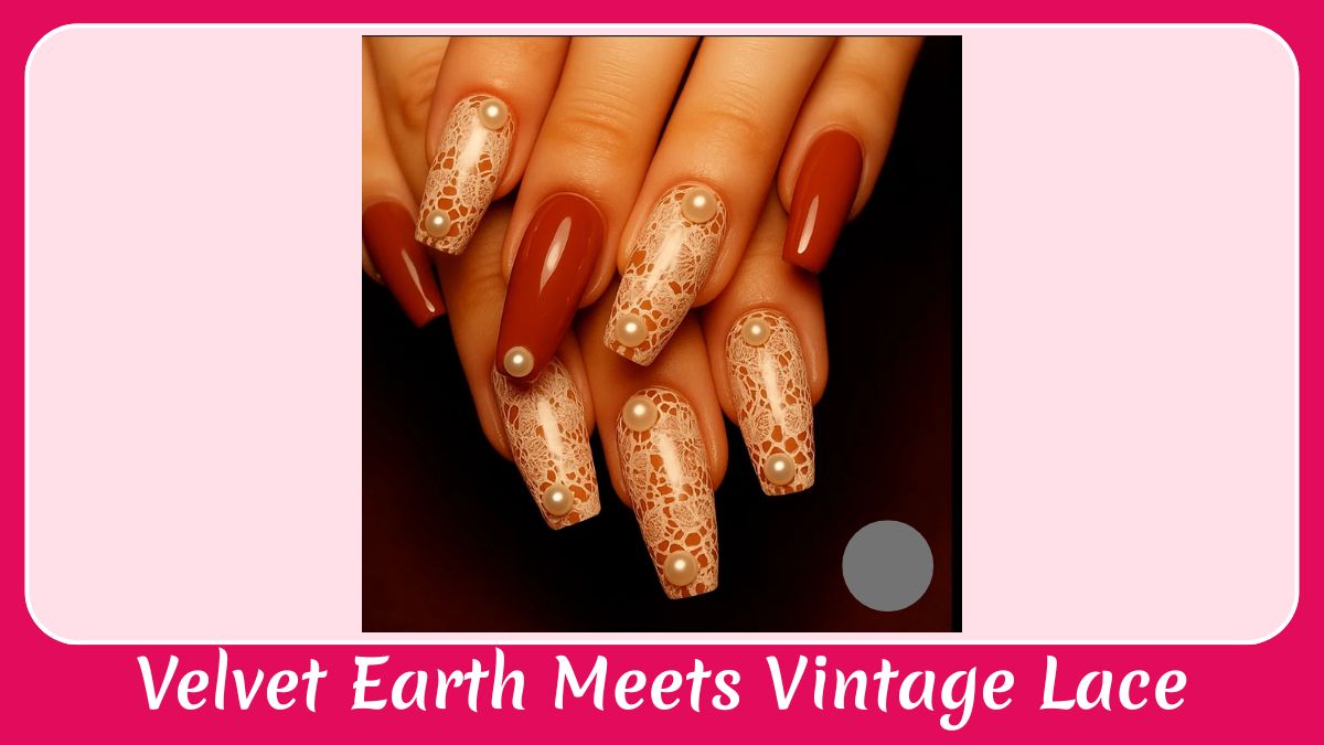 Velvet Earth Meets Vintage Lace