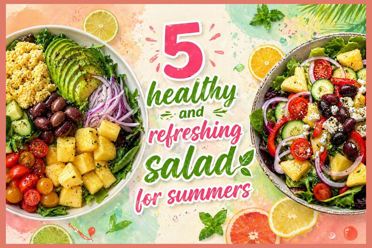Healthy And Refreshing Summer Salad