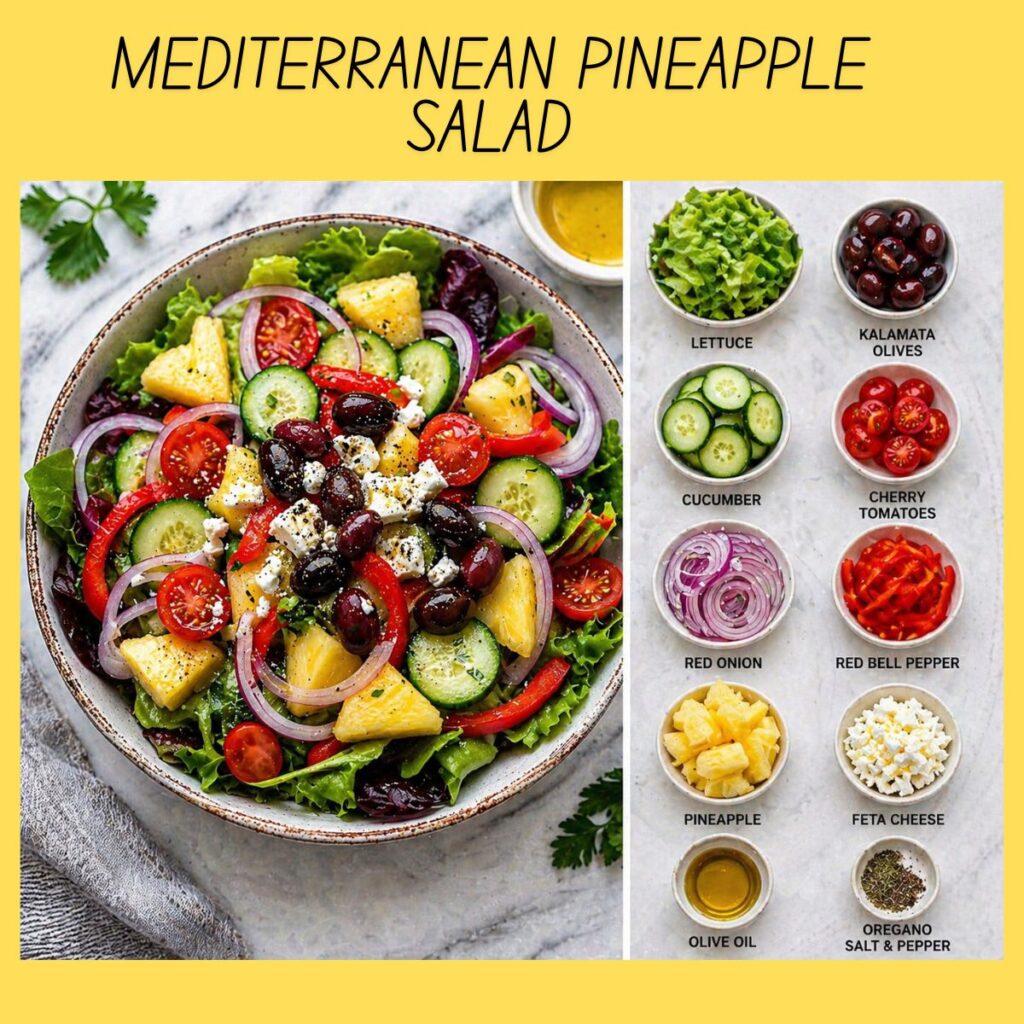 Mediterranean Pineapple Salad