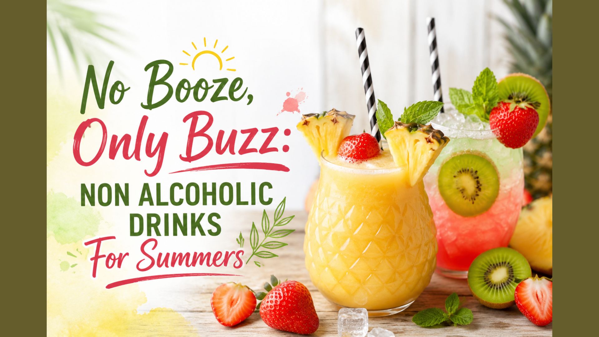 Non-Alcoholic Drinks for Summer