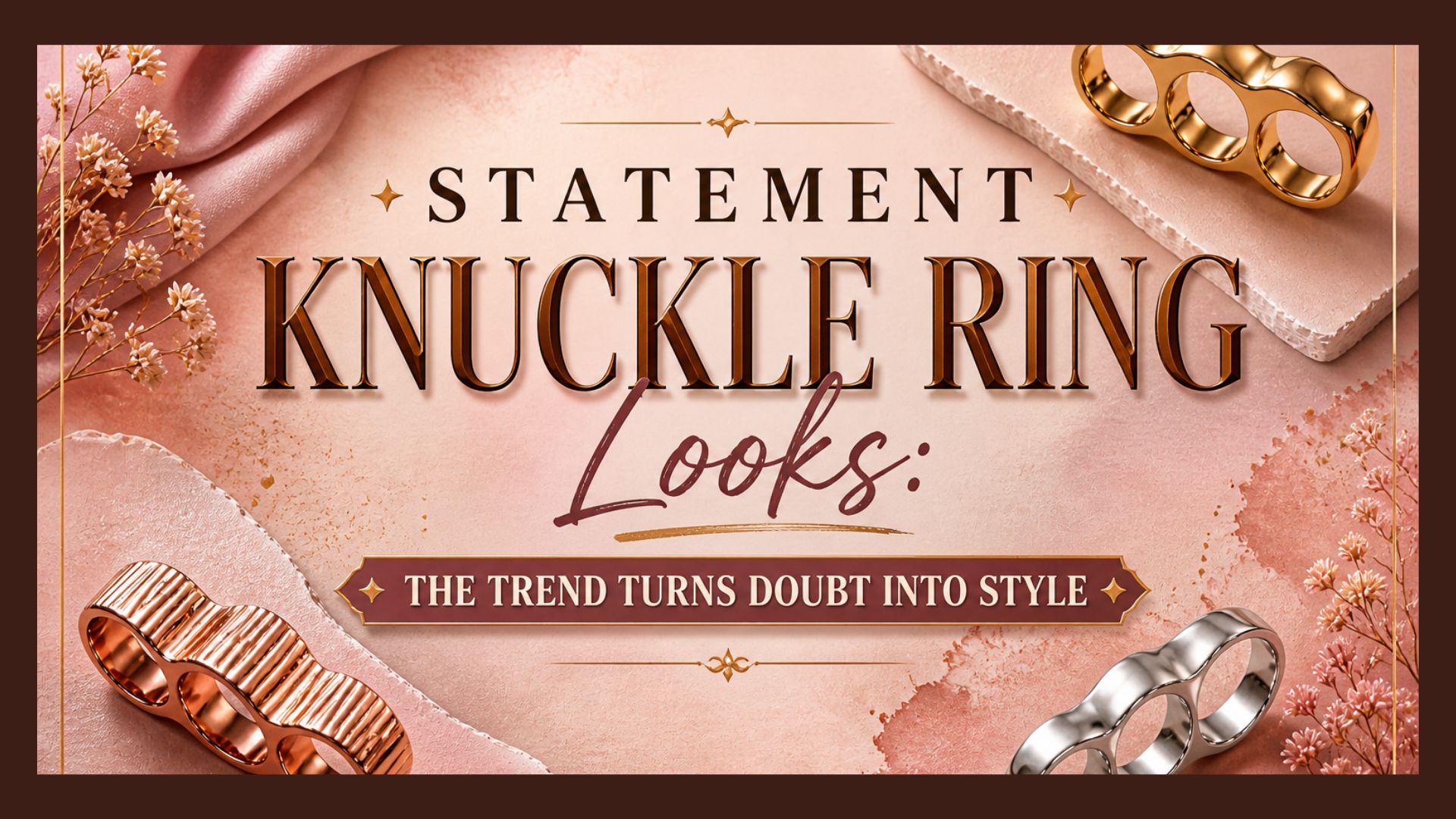Statement Knuckle Ring Looks