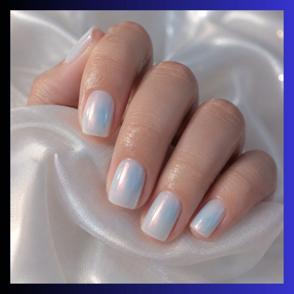 The Dreamy “Clean Girl” Manicure Taking Over Soft Luxury BeautyChain Knuckle Rings