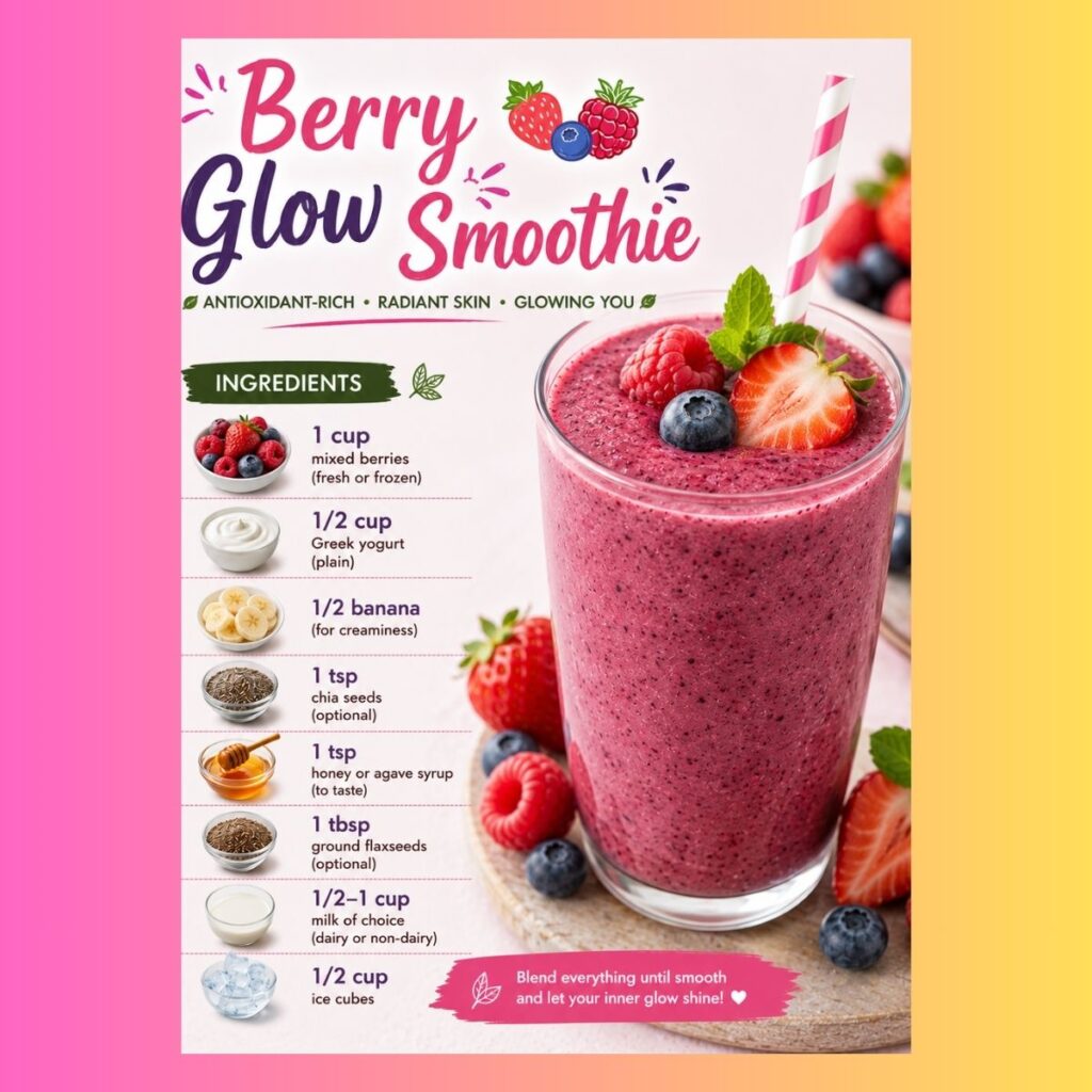 Berry Glow Smoothie