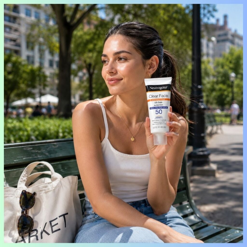 Neutrogena Clear Face SPF 50 sunscreen