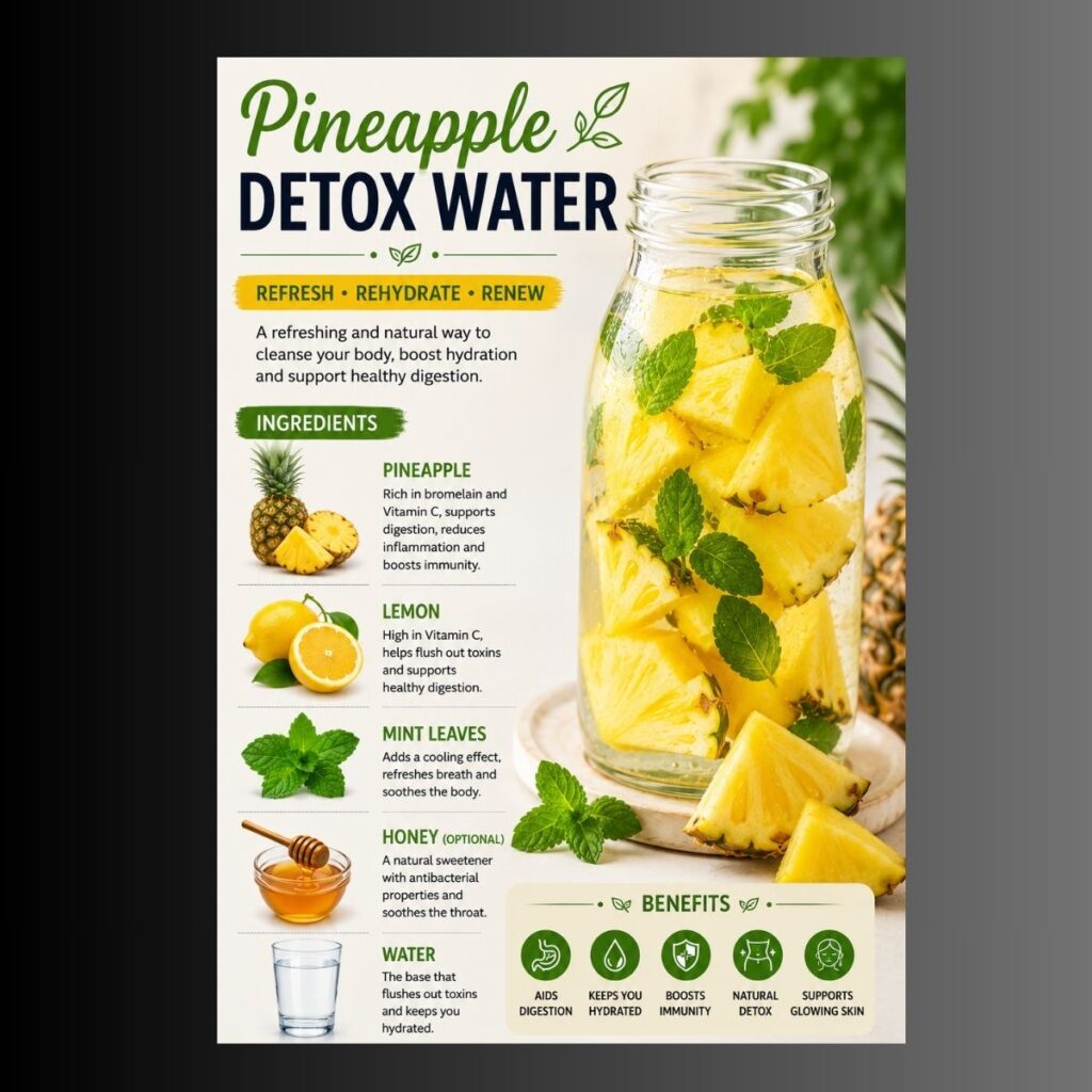Pineapple Detox Water