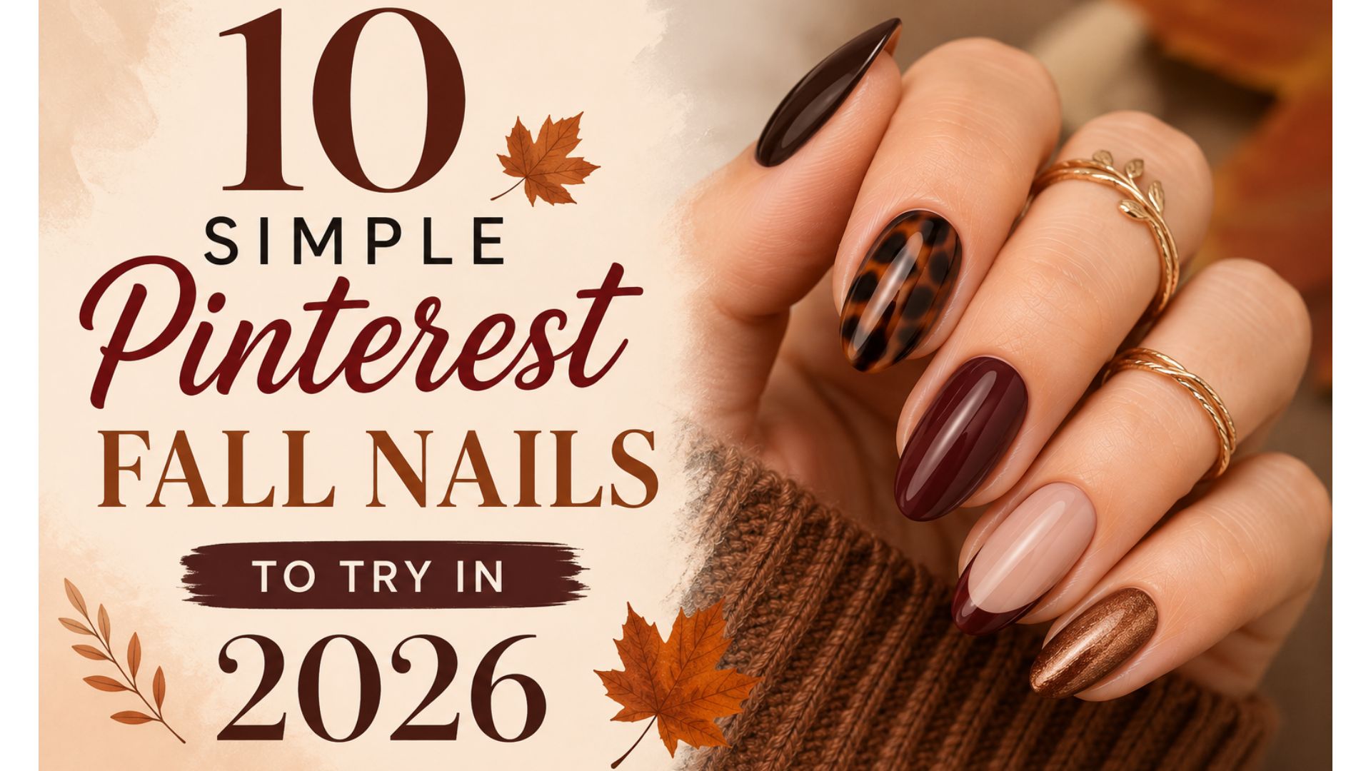 10 Simple Pinterest Fall Nails to Try in 2026