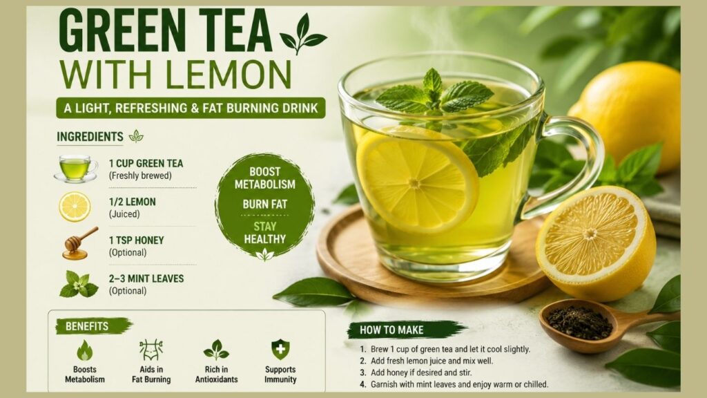 Green Tea With Lemon