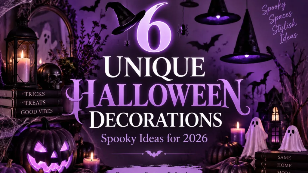 6 Unique Halloween Decorations: Spooky Ideas for 2026