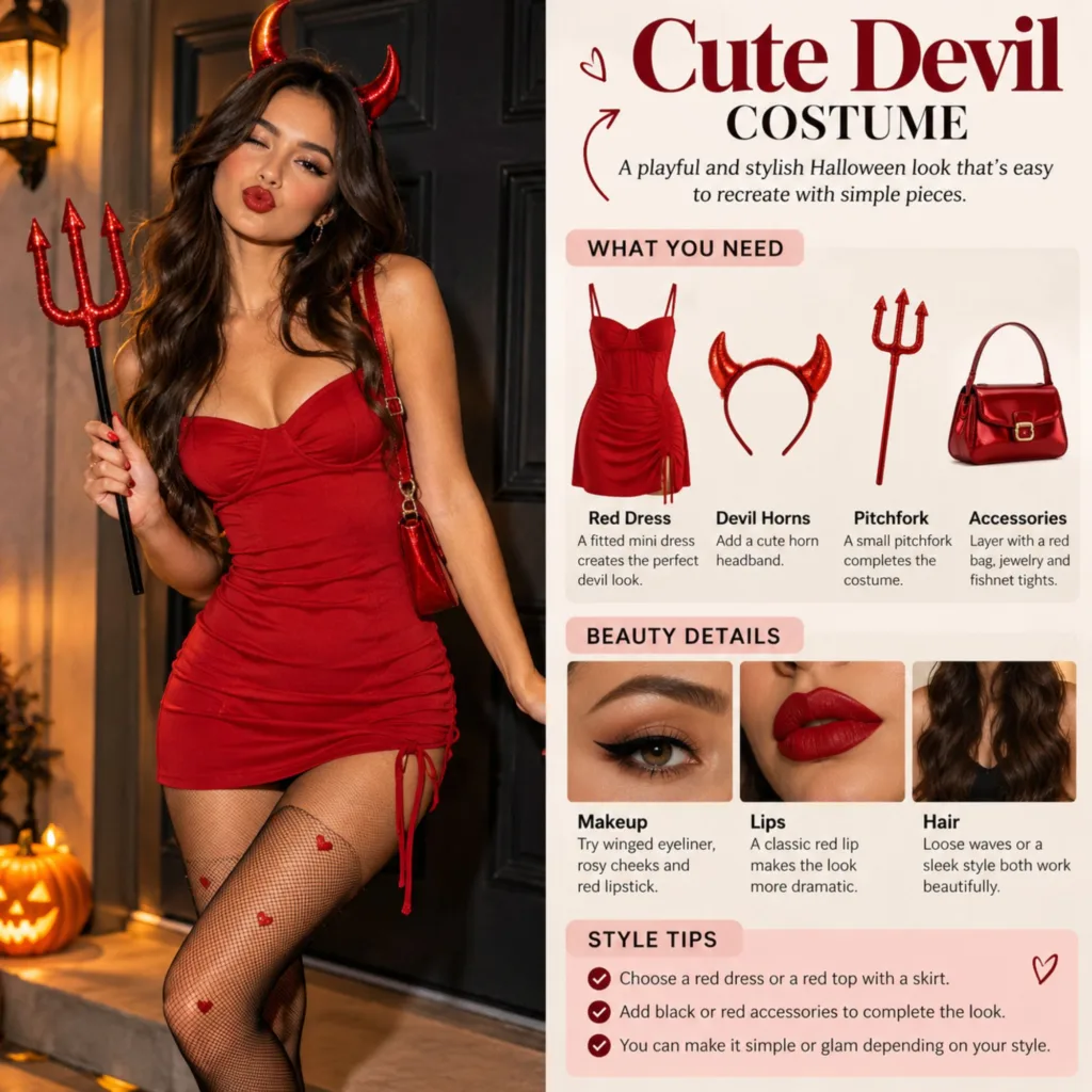 Cute Devil Costume