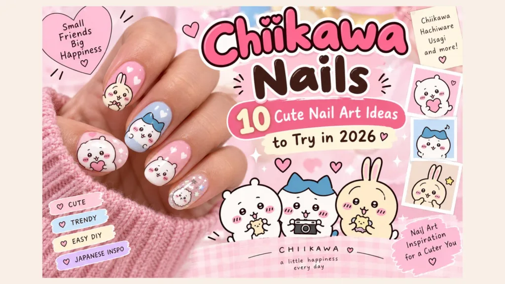 Chiikawa Nails 10 Cute Nail Art Ideas to Try in 2026