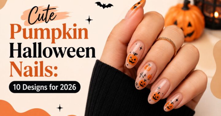Cute Pumpkin Halloween Nails 10 Designs for 2026