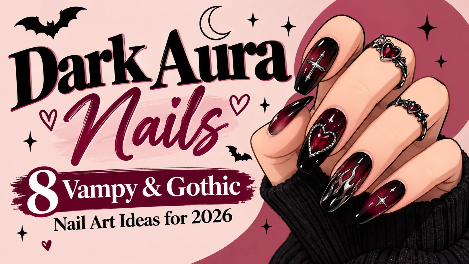 Dark Aura Nails