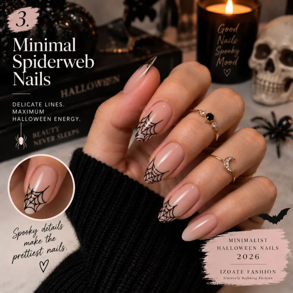 Minimal Spiderweb Nails