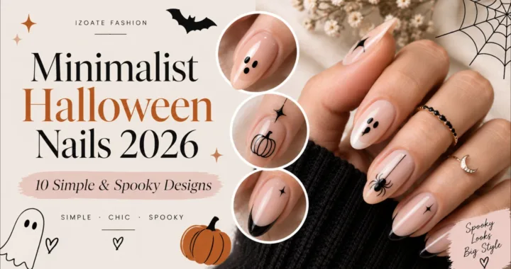 Minimalist Halloween Nails 2026 10 Simple & Spooky Designs