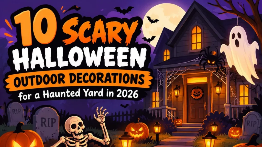 10 Scary Halloween Outdoor Decorations for a Haunted Yard in 2026