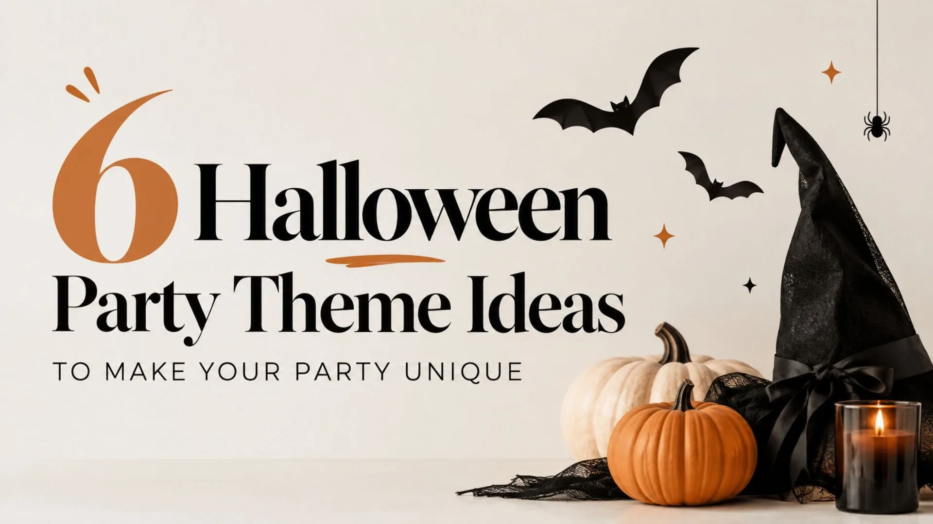 6 Halloween Party Theme Ideas to Make Your Party Unique