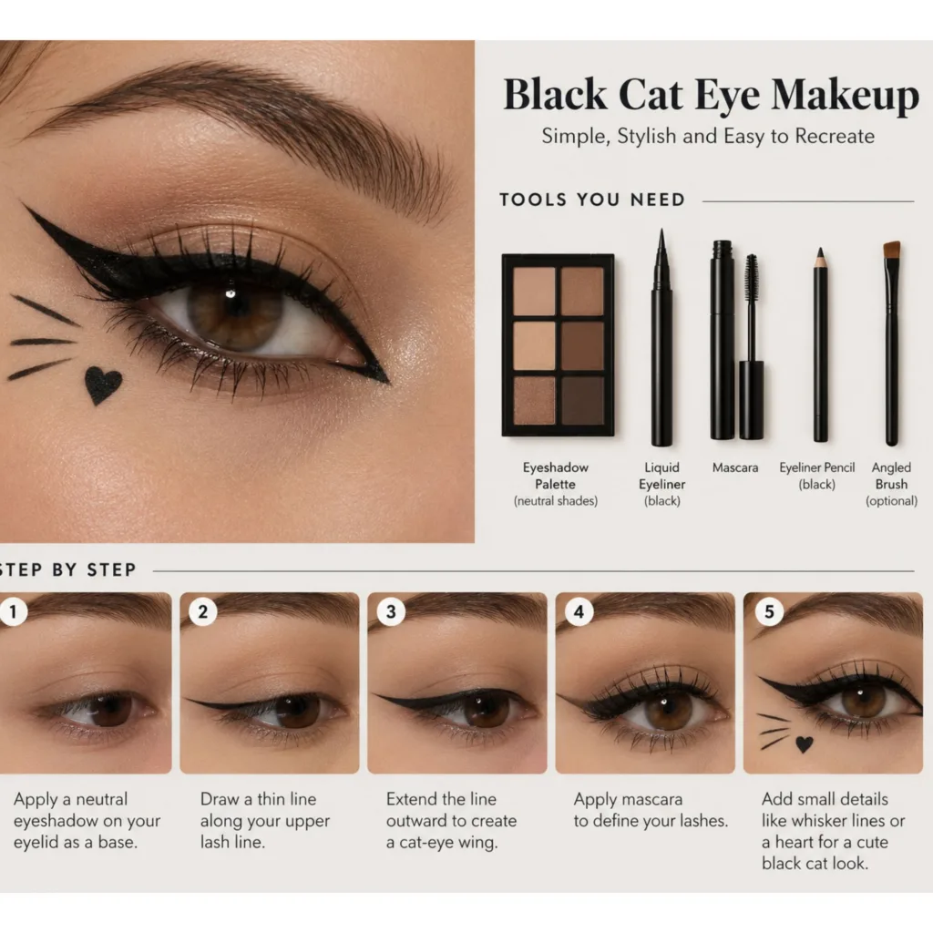 Black Cat Eye Makeup