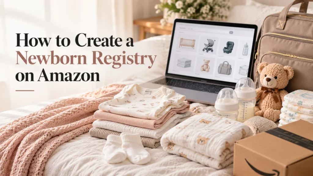 How to Create Newborn Registry on Amazon