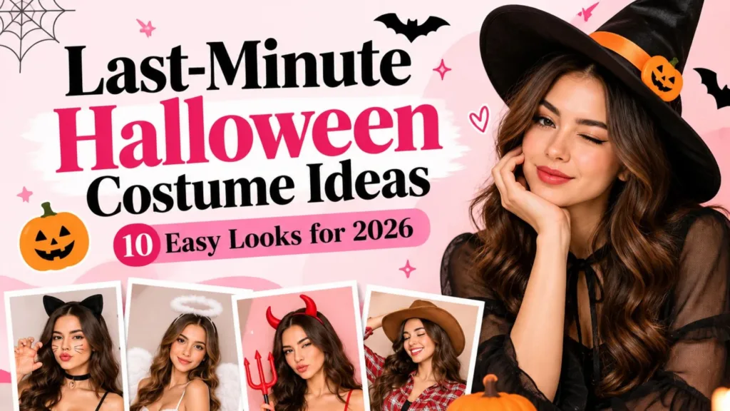 Last-Minute Halloween Costume Ideas_ 10 Easy Looks for 2026