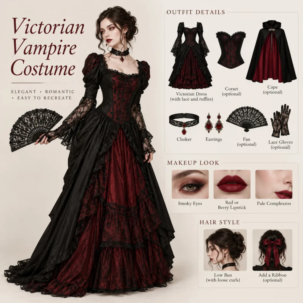 Victorian Vampire Costume